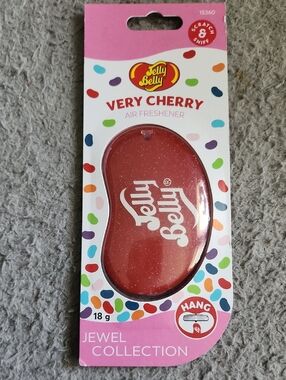 Jelly Belly Very Cherry Air Freshener - Red